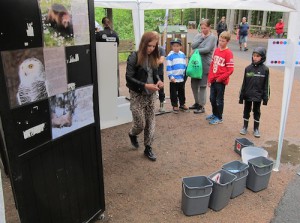 Recykling contest at Nordens Ark